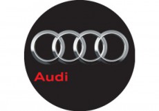 Nálepky na stredy kolies Audi